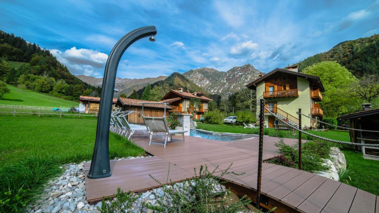 Rustico Pastoria Apartamento Lenzumo di Concei Exterior foto